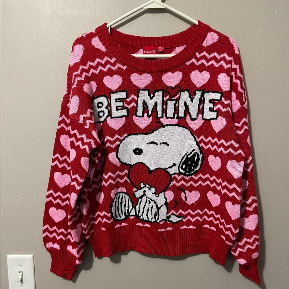 Peanuts Be Mine sweater